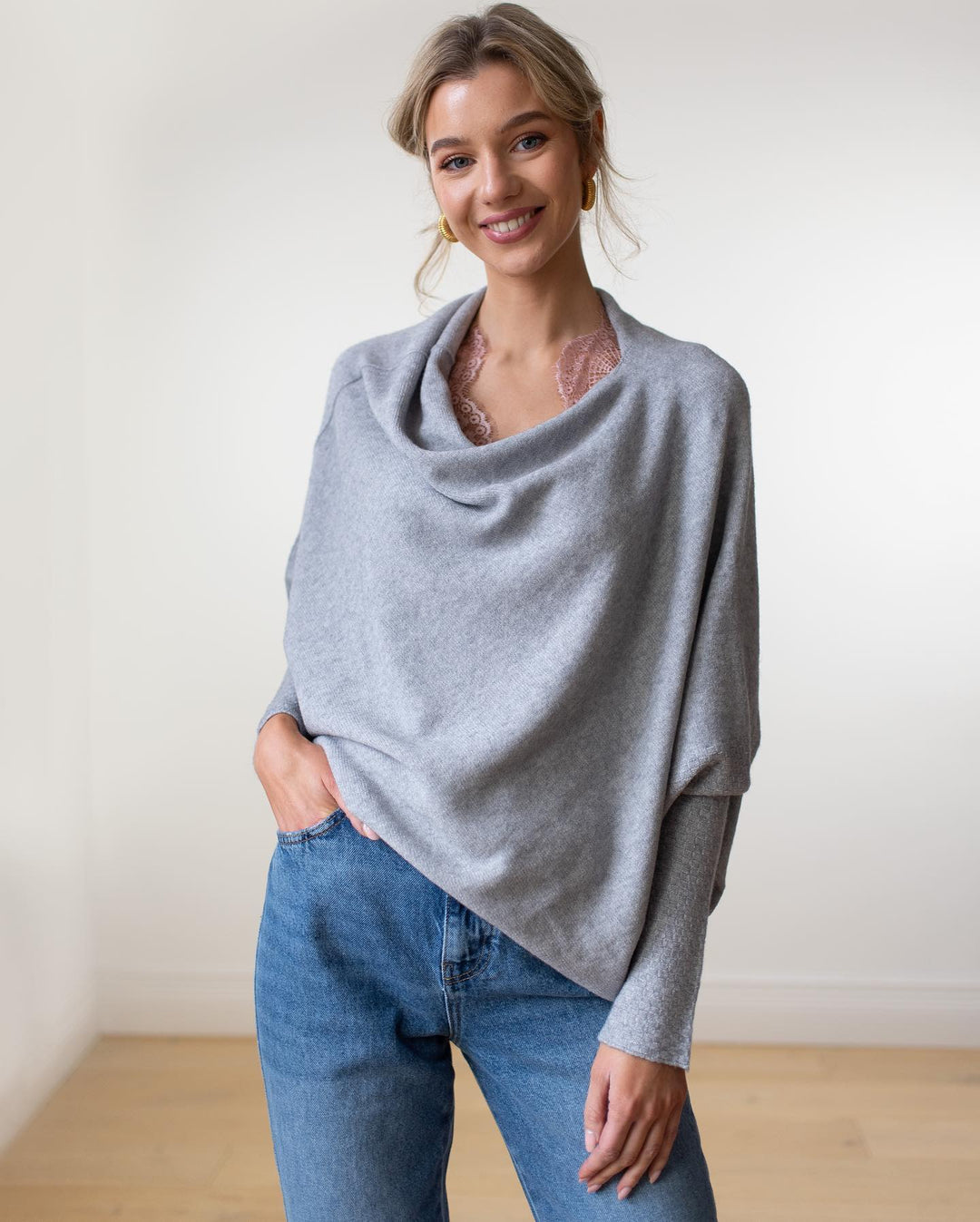 Women’s Off-Shoulder Loose Fit Sweater