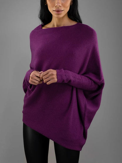 Women’s Off-Shoulder Loose Fit Sweater