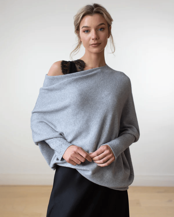 Women’s Off-Shoulder Loose Fit Sweater