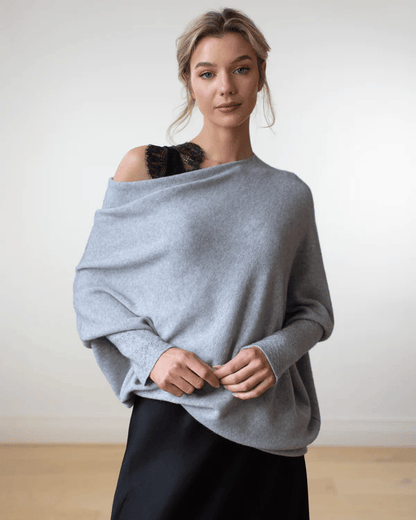 Women’s Off-Shoulder Loose Fit Sweater