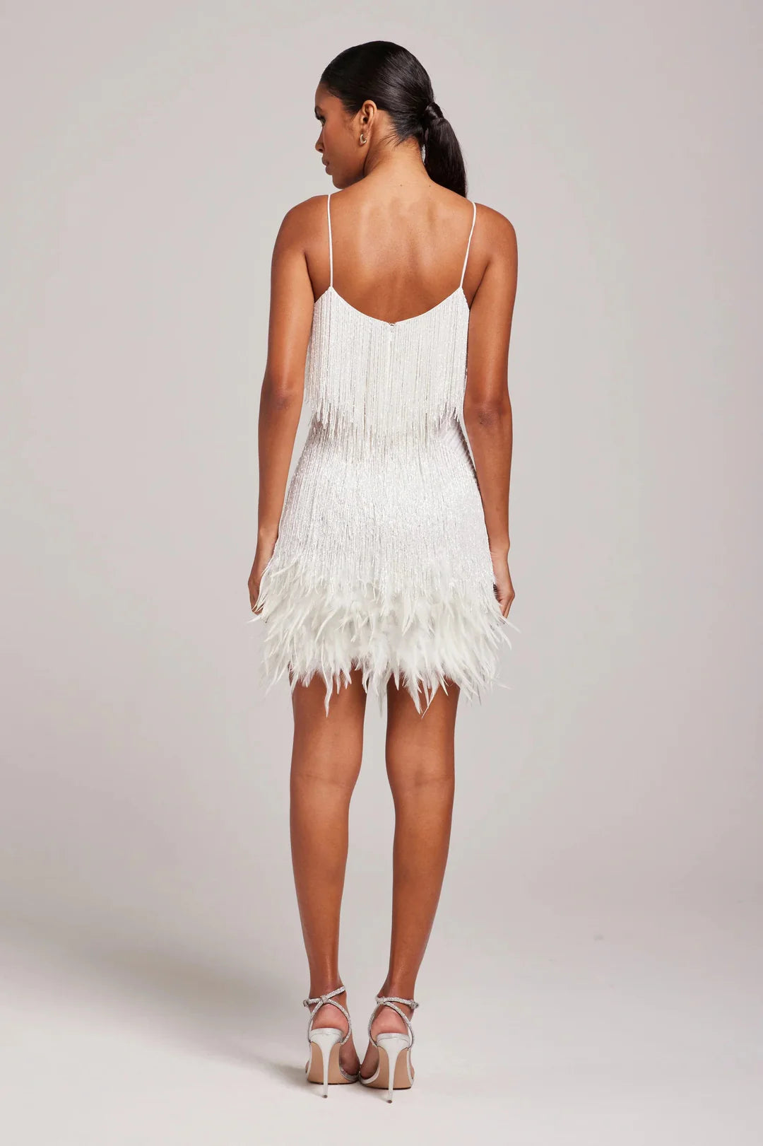 Women’s Feather Mini Dress