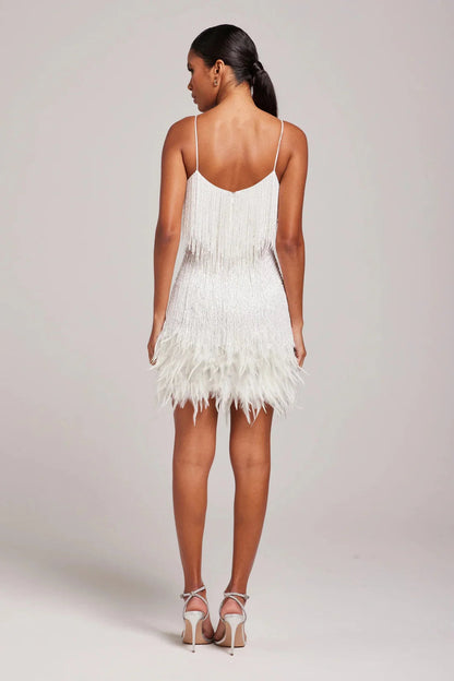 Women’s Feather Mini Dress