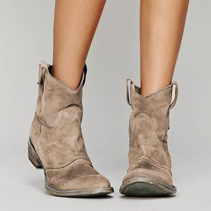 Women’s Vintage Western Ankle Boots