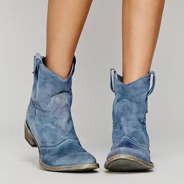 Women’s Vintage Western Ankle Boots