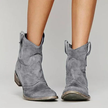 Women’s Vintage Western Ankle Boots