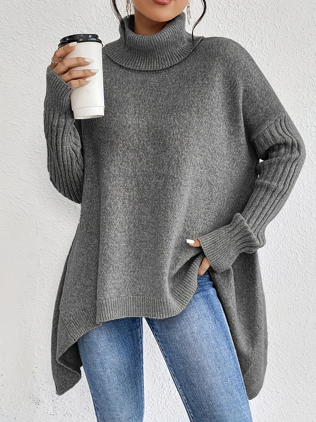 Women’s Premium Cashmere Turtleneck Sweater