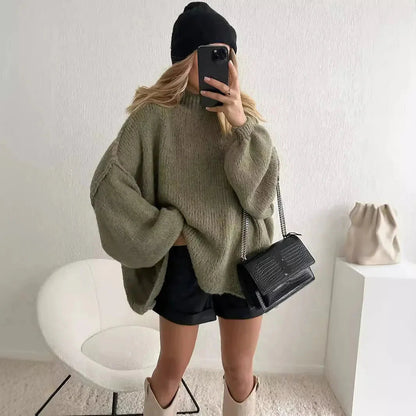 Women’s Casual Relaxed Turtleneck Sweater