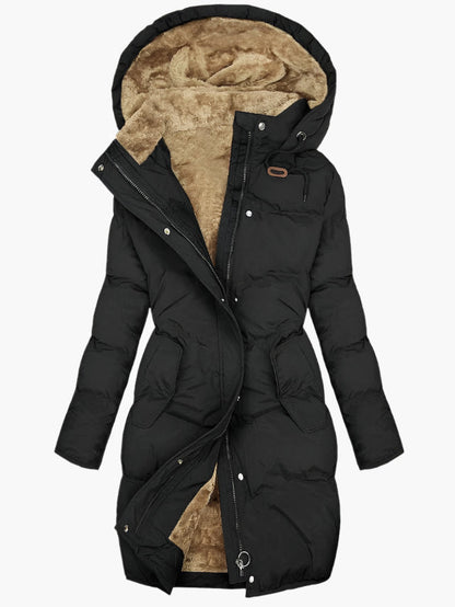 Women’s Quilted Hooded Coat