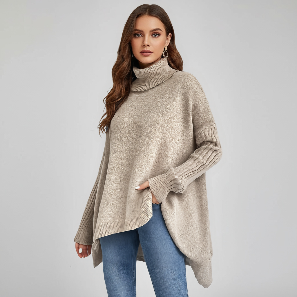 Women’s Premium Cashmere Turtleneck Sweater
