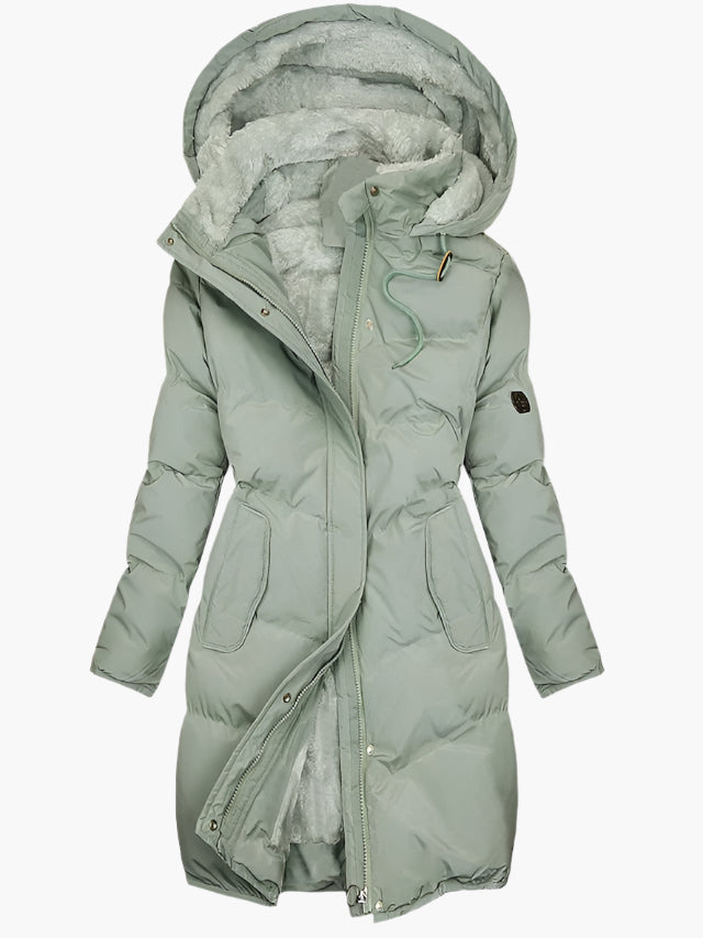 Women’s Quilted Hooded Coat