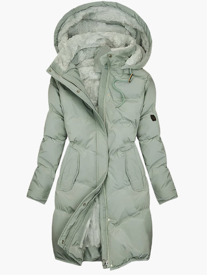 Women’s Quilted Hooded Coat