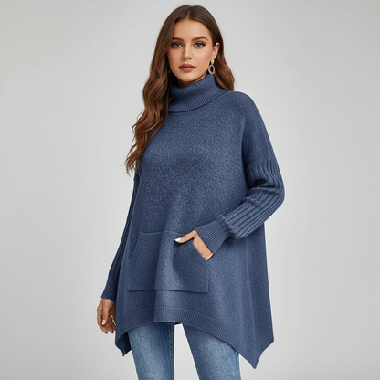 Women’s Premium Cashmere Turtleneck Sweater