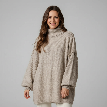 Women’s Casual Relaxed Turtleneck Sweater