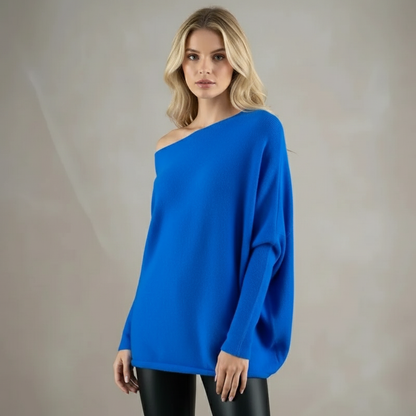 Women’s Off-Shoulder Loose Fit Sweater