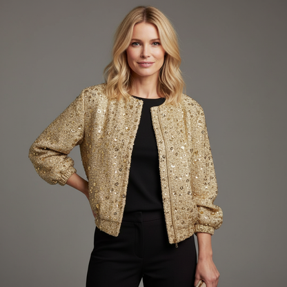 Women’s Textured Jacket with Pockets