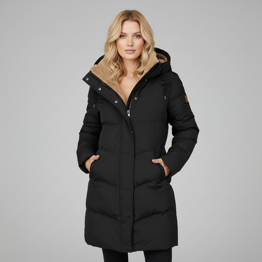 Women’s Quilted Hooded Coat