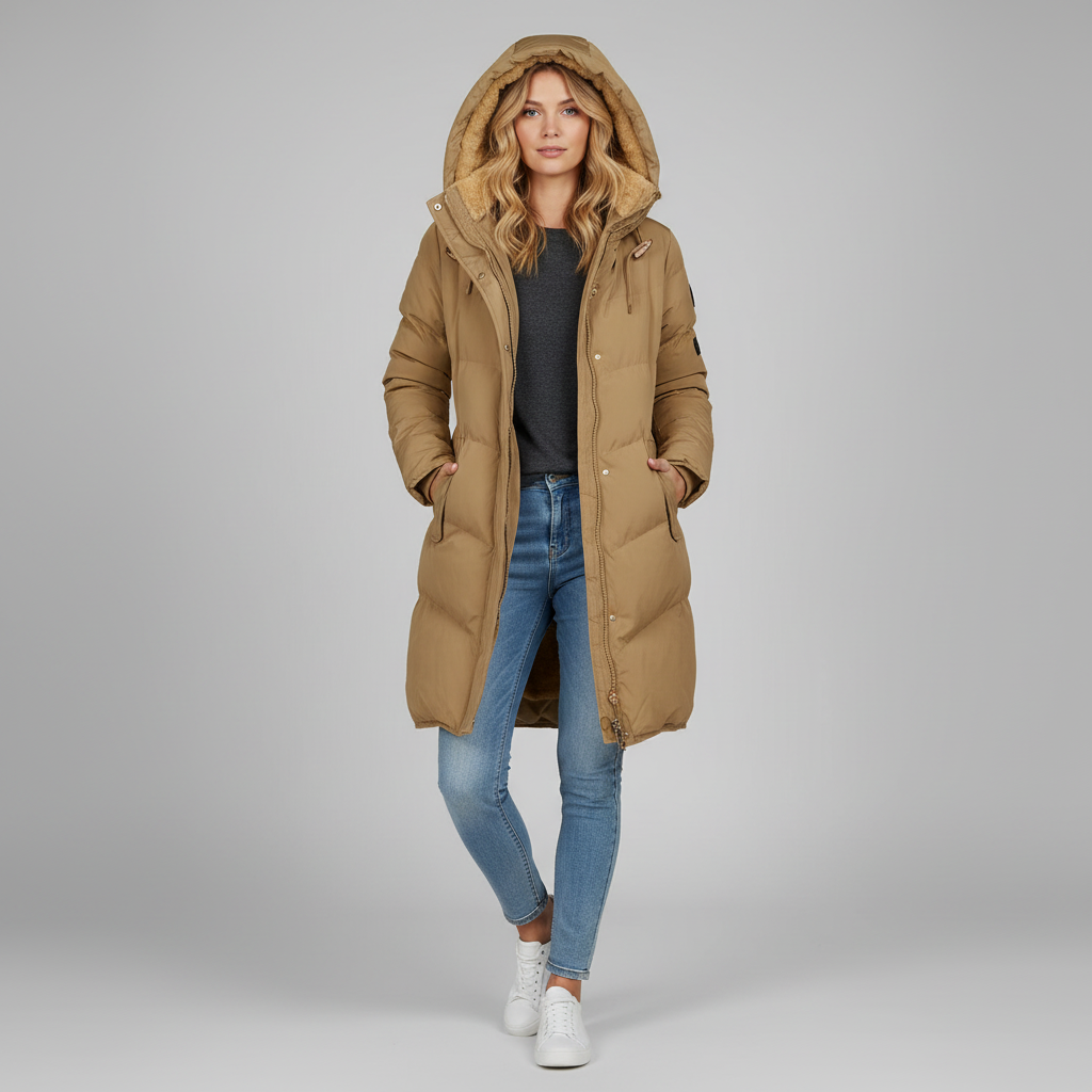 Women’s Quilted Hooded Coat