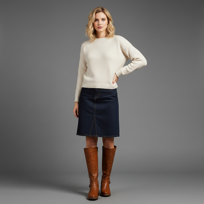 Women’s Classic Buckle Knee-High Boots