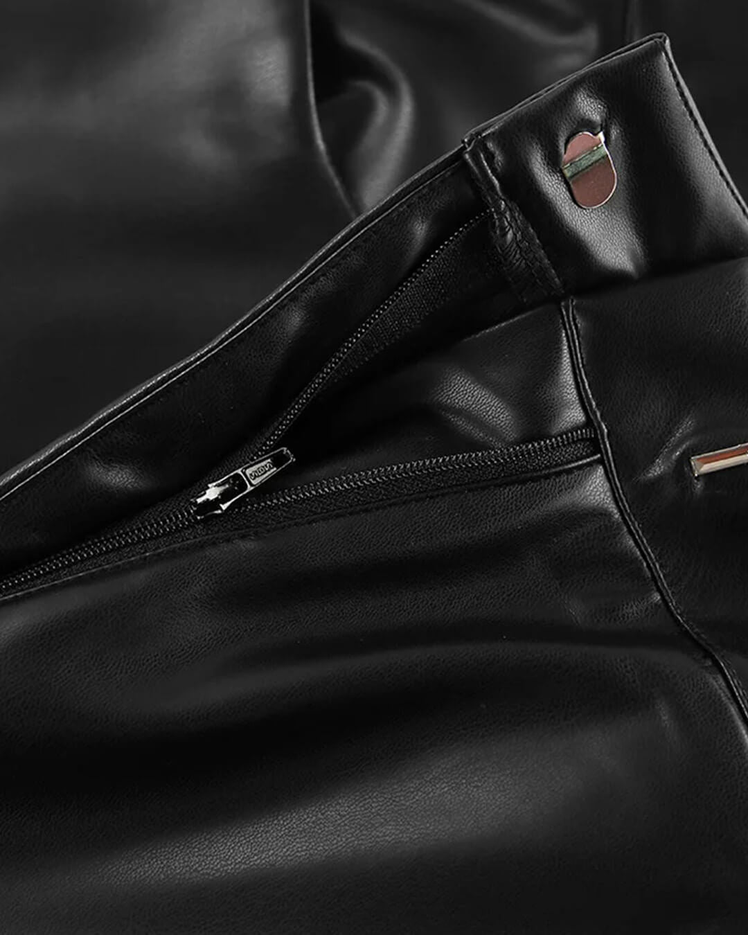 Ada Wide Leg Leather Pants