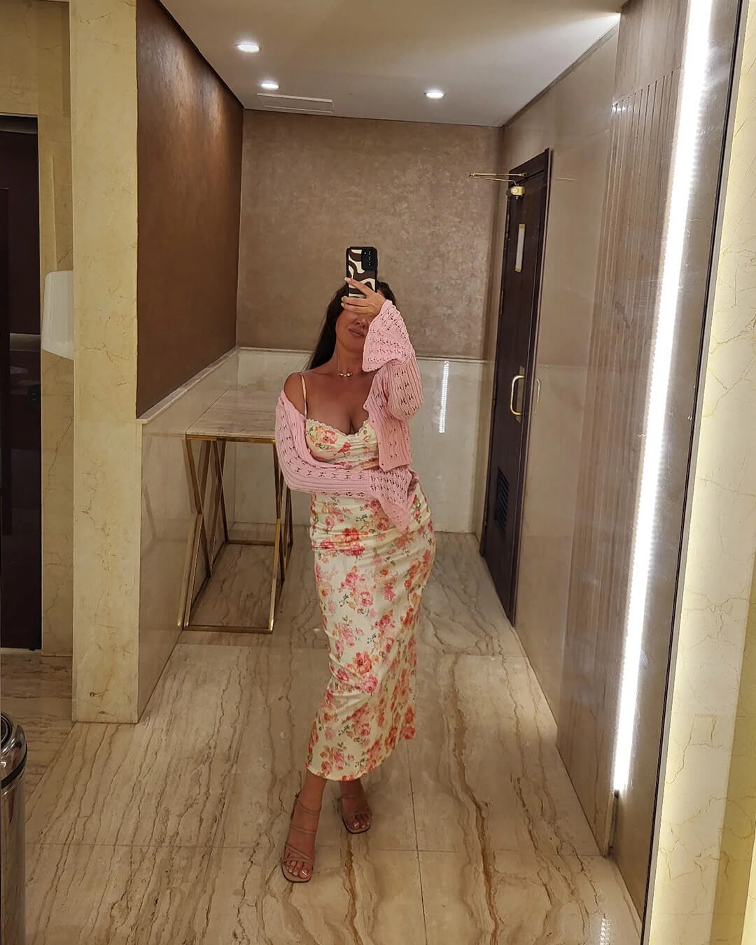 Ivana Hollow Out Knitted Cardigan