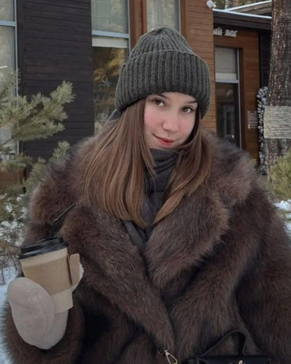 Carissa Faux Fur Coat