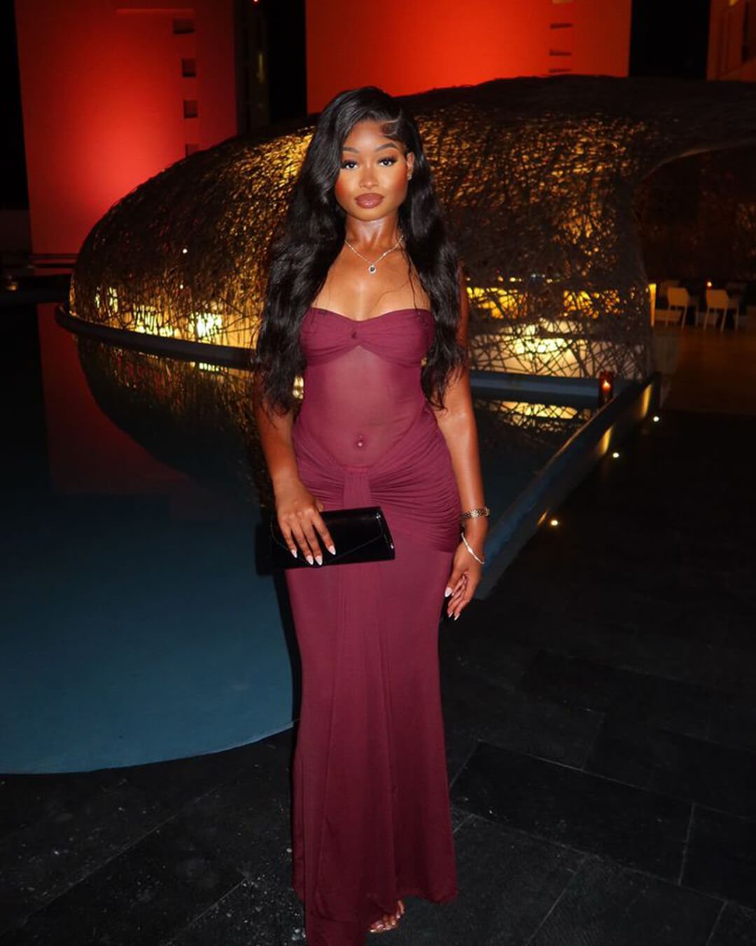 Fenella Backless Maxi Dress