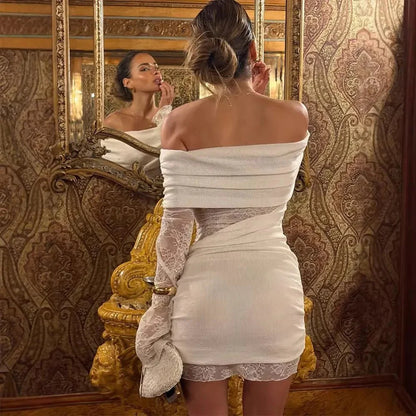 Keira Off-Shoulder Mini Dress