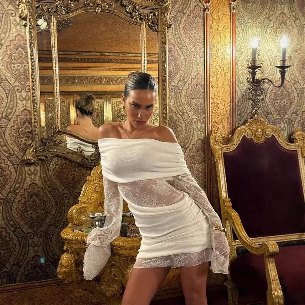 Keira Off-Shoulder Mini Dress