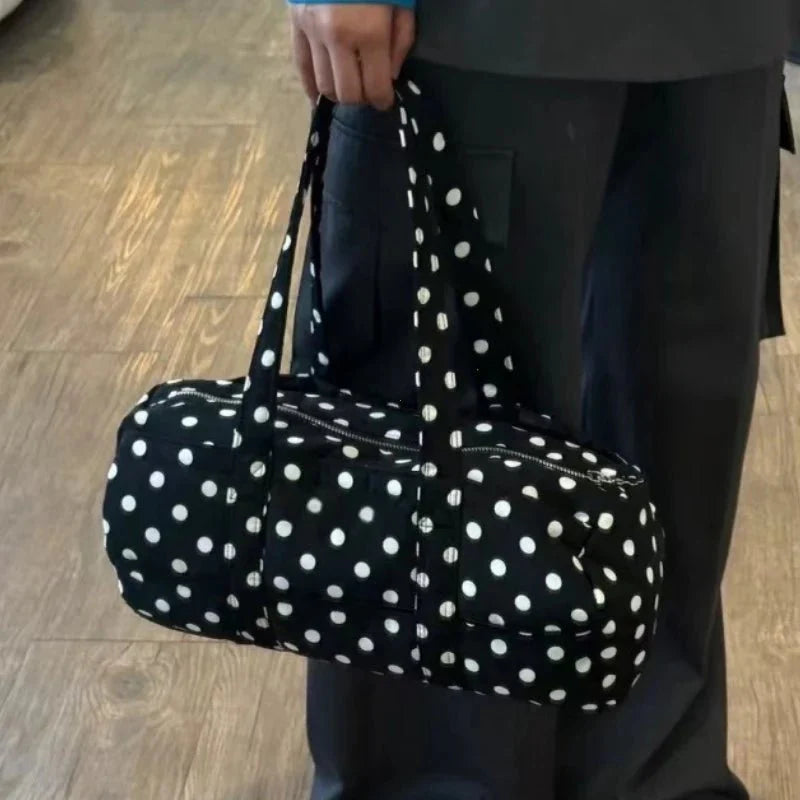 Kate Polka Dot Mini Duffle Bag