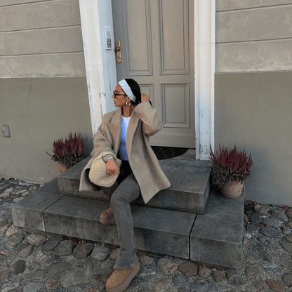 Woven Bag Mini Suede