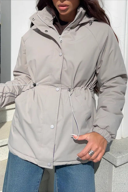 Adele Hooded Windbreaker Jacket