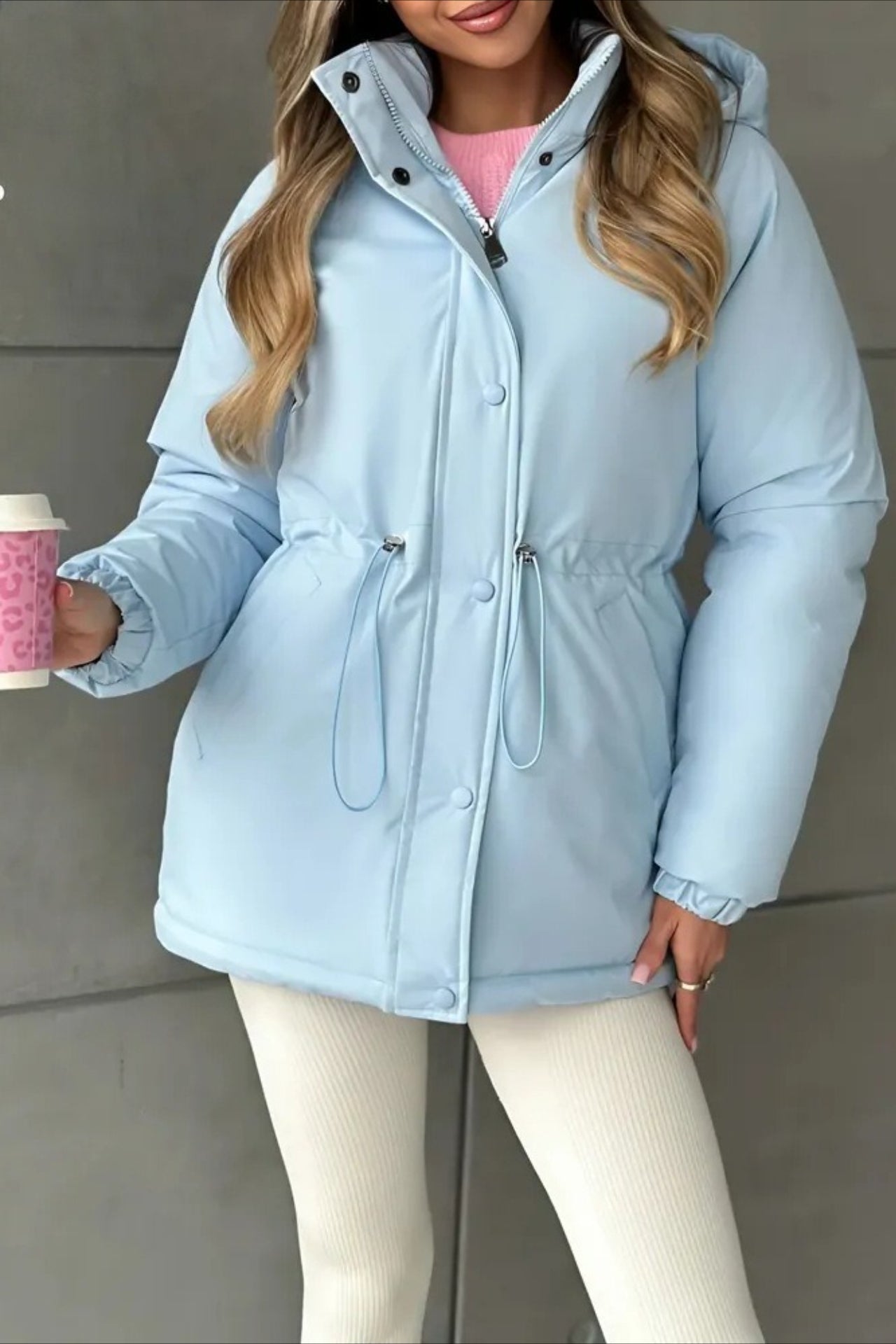 Adele Hooded Windbreaker Jacket