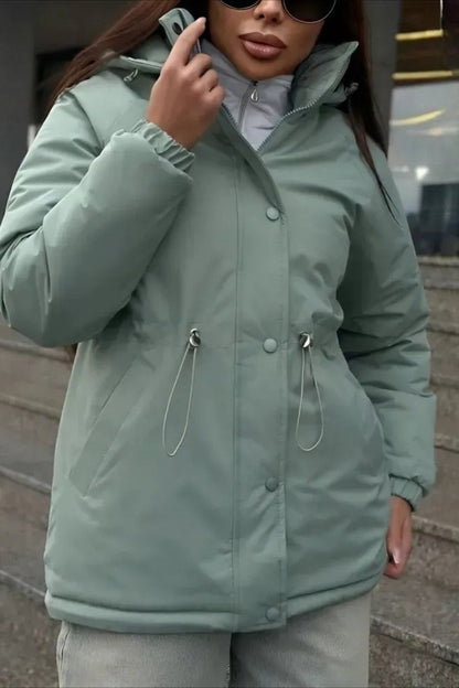 Adele Hooded Windbreaker Jacket