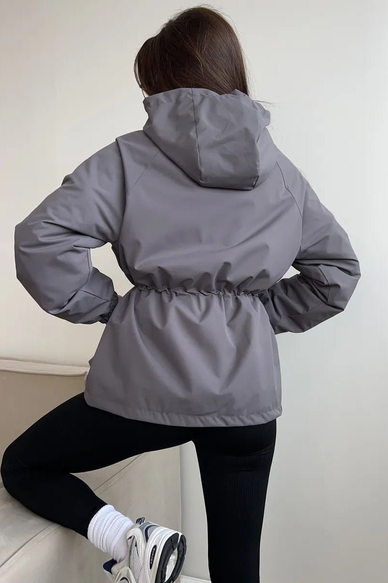 Adelia Waterproof Hooded Jacket