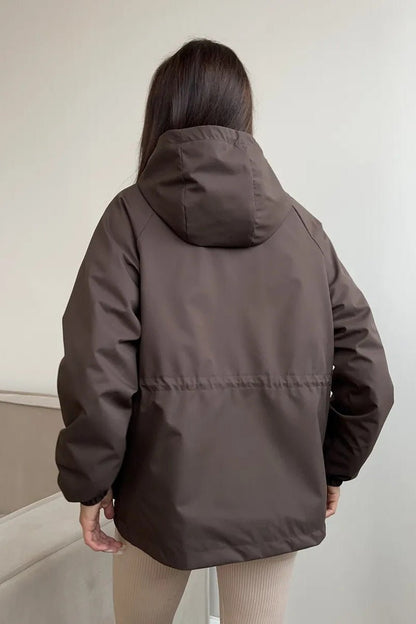 Adelia Waterproof Hooded Jacket