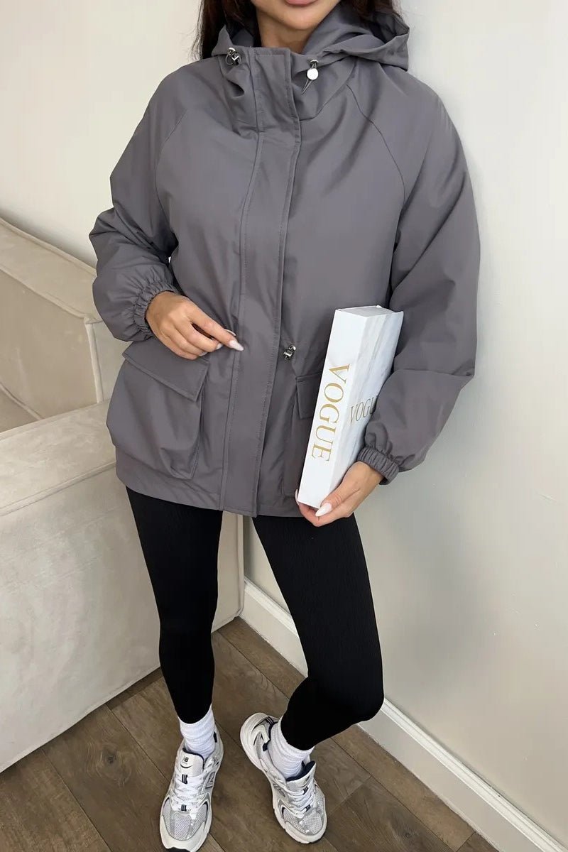 Adelia Waterproof Hooded Jacket