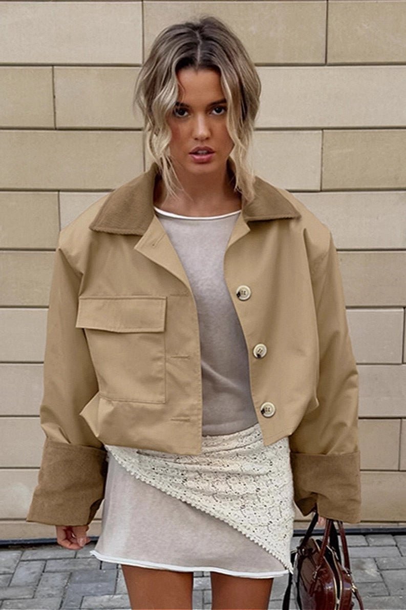 Adriana Utility Cropped Jacket