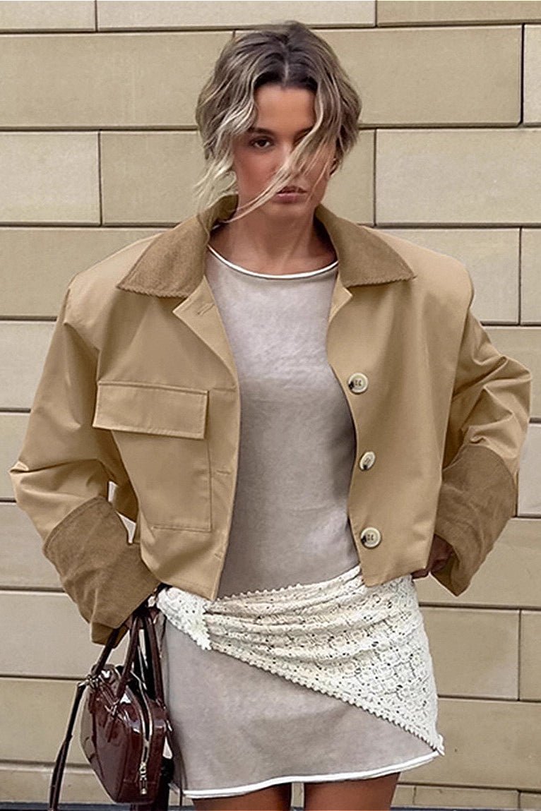 Adriana Utility Cropped Jacket