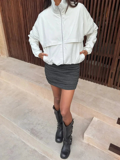 Agnes Zip Up Windbreaker