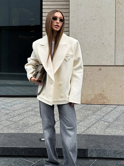 Angeline Relaxed Blazer Coat