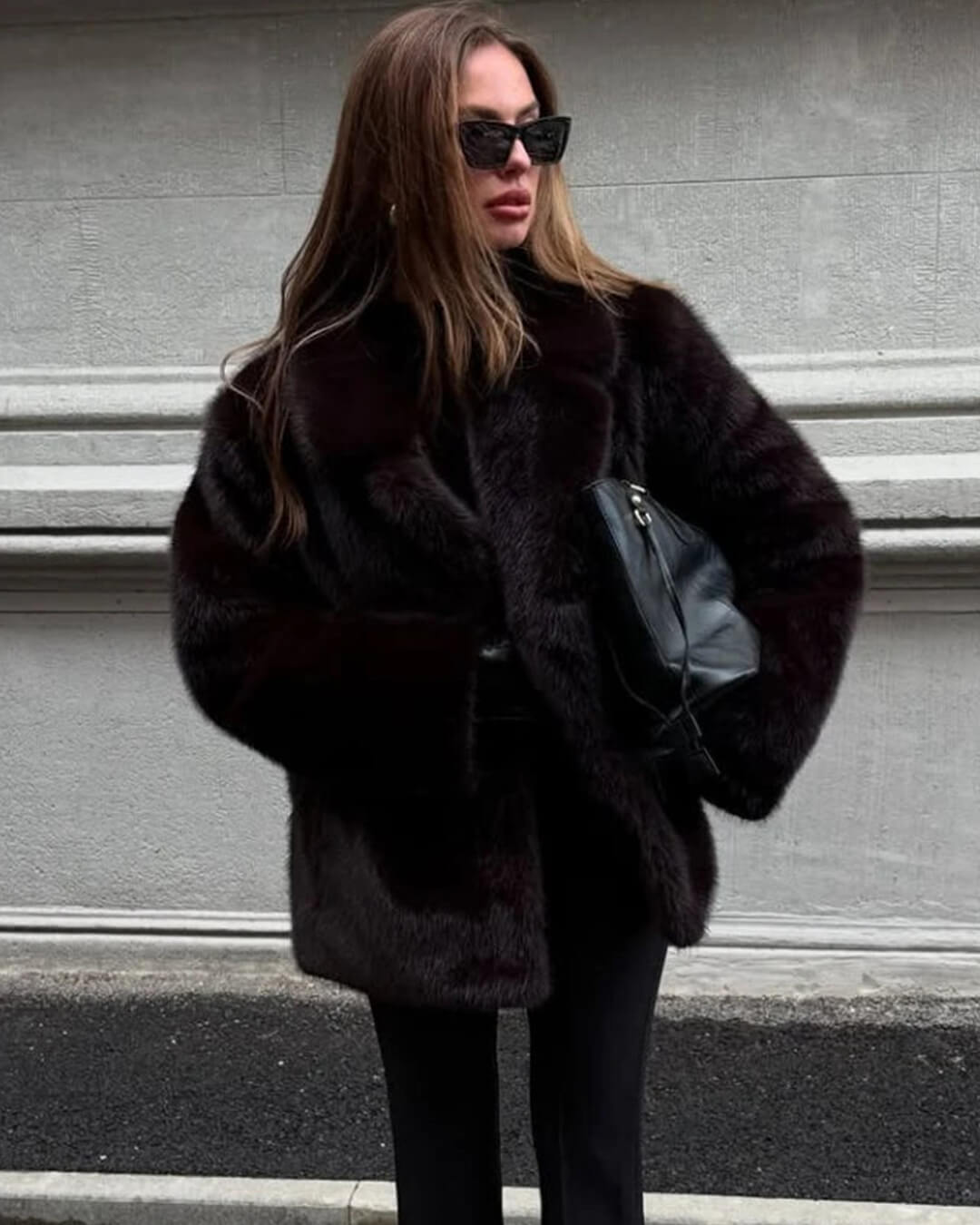 Carissa Faux Fur Coat