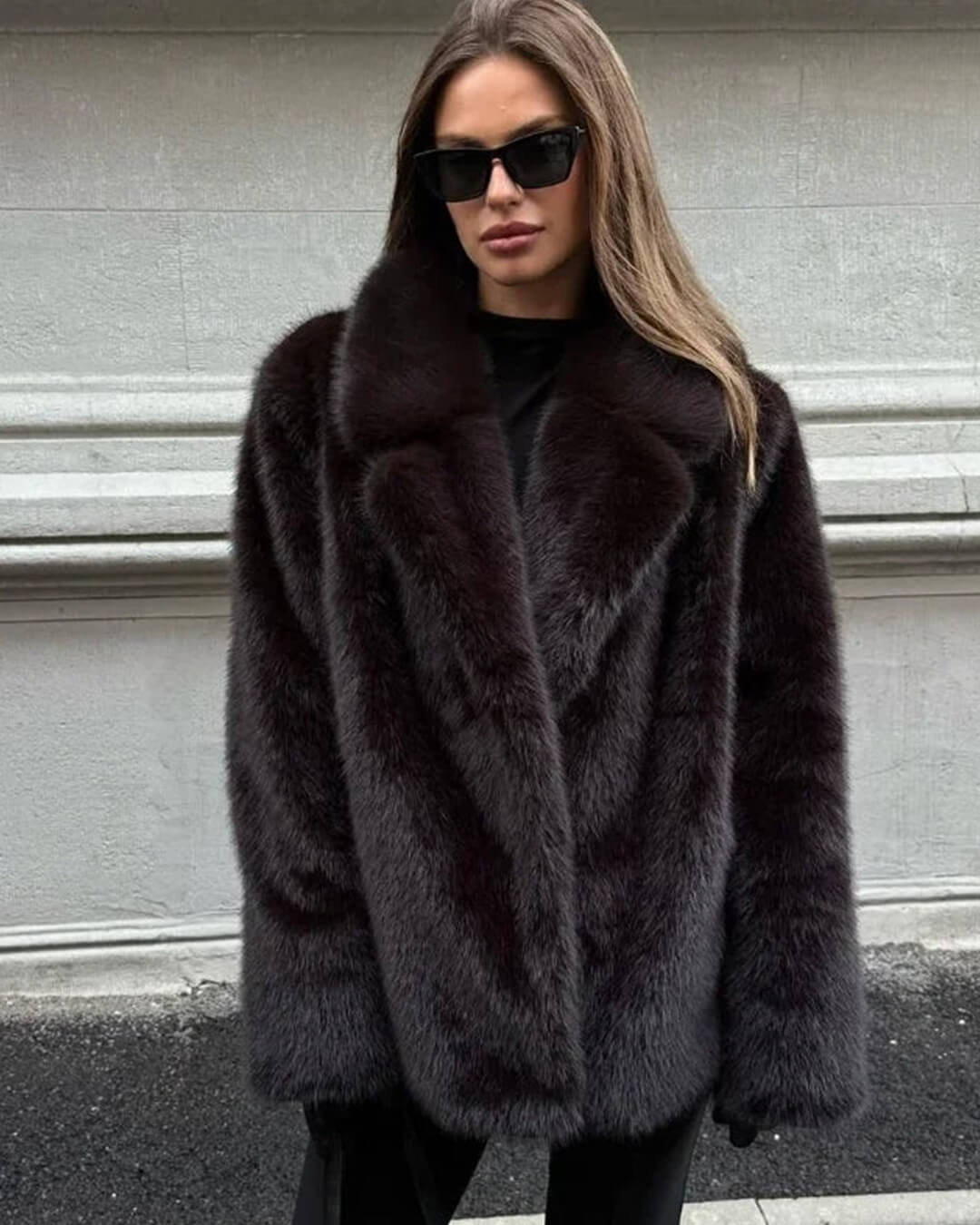 Carissa Faux Fur Coat