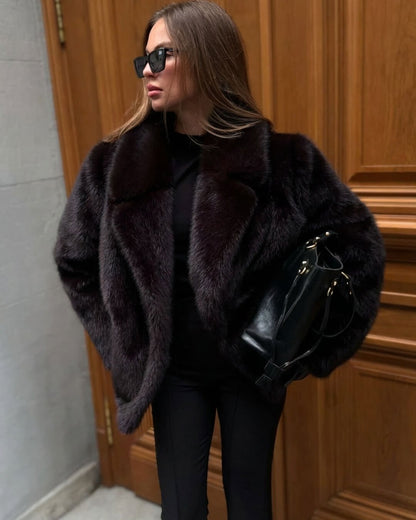 Carissa Faux Fur Coat