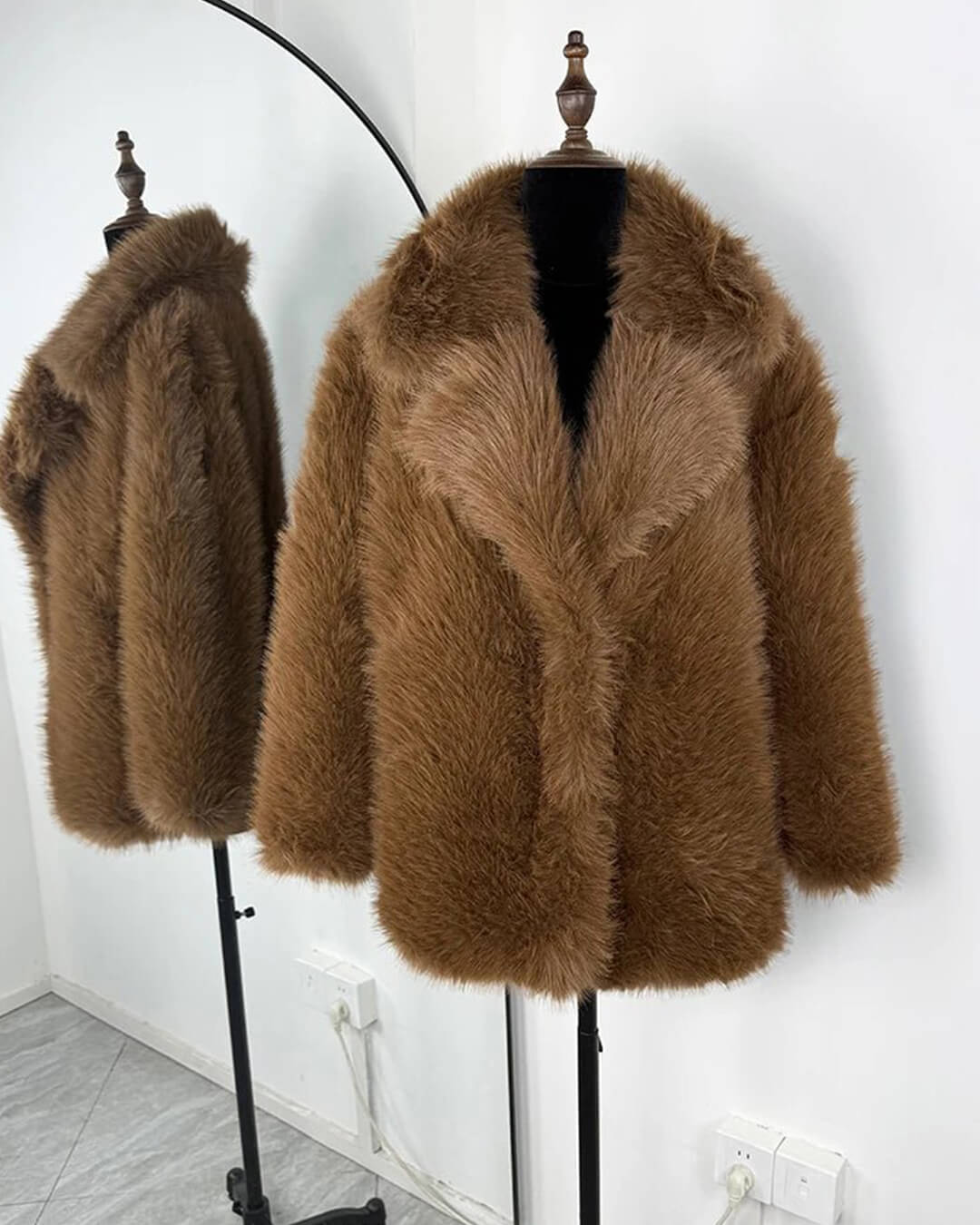 Carissa Faux Fur Coat