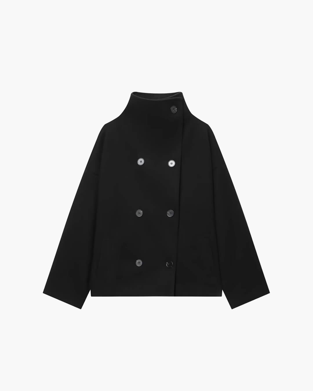 Clarissa Jacket With Stand Collar