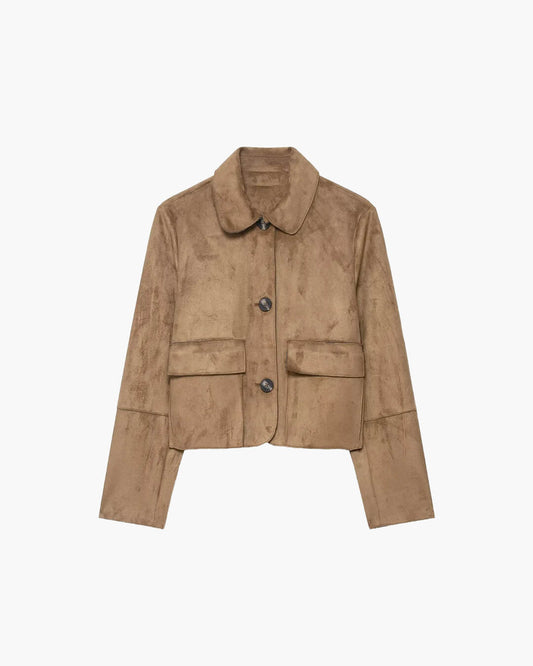 Elara Suede Jacket
