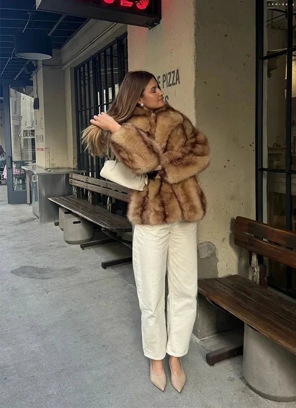 Fiona Faux Fur Coat