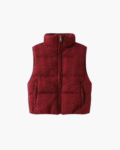 Jayden Knitted Sleeveless Vest
