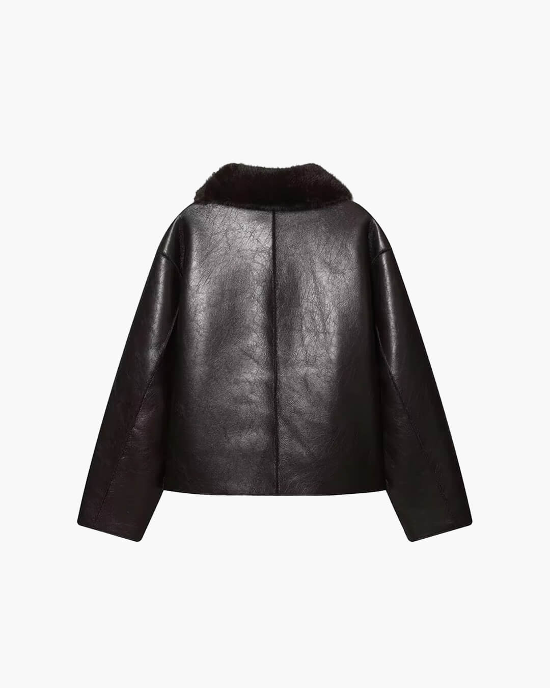 Joana Reversible Faux Fur Leather Jacket