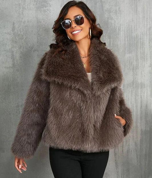 Mandy Faux Fur Jacket